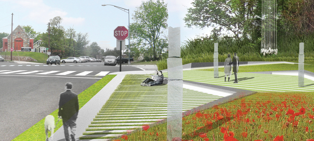 Memorial Park Rendered View